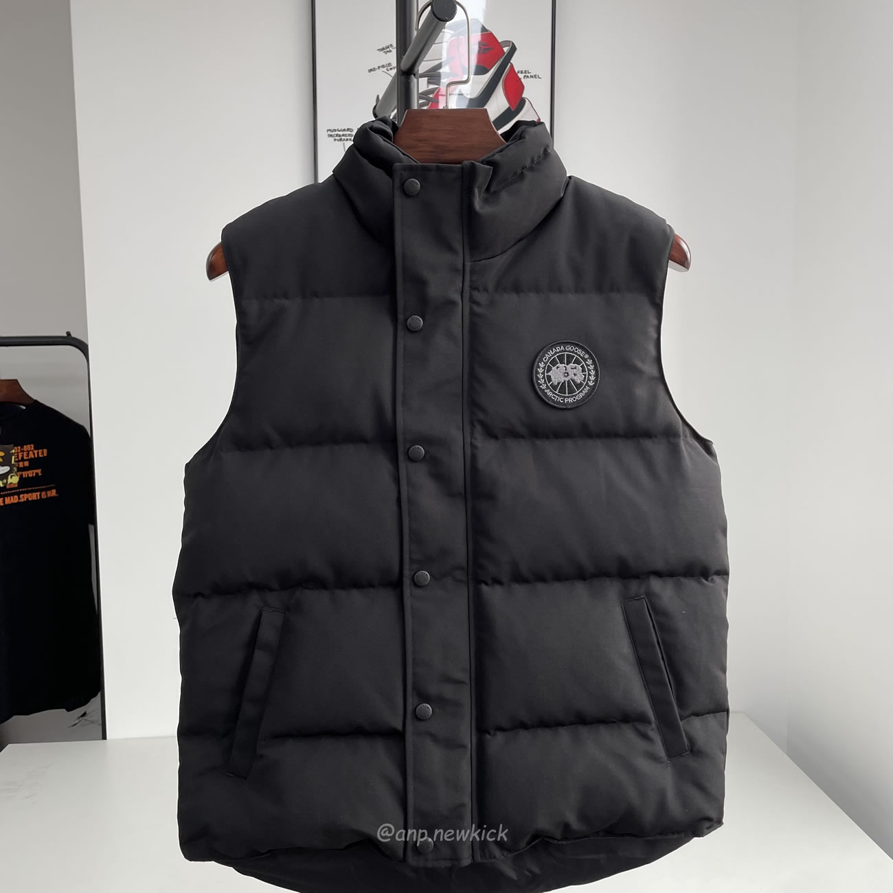 Canada Goose Garson Wool Vest Black (8) - newkick.org